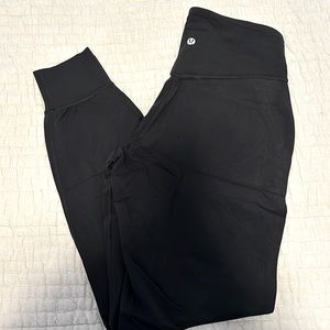 Black Lululemon Align Joggers